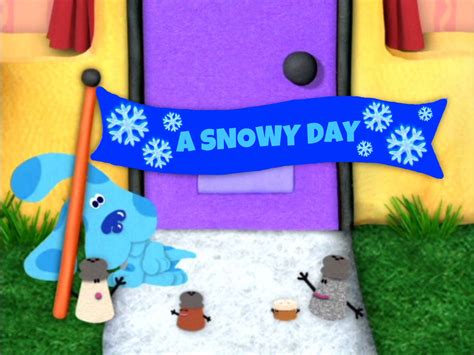It is sung at the beginning of every. . Blues clues a snowy day dailymotion